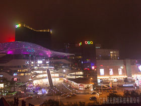 湖南步步高商業(yè)綜合體夜景照明